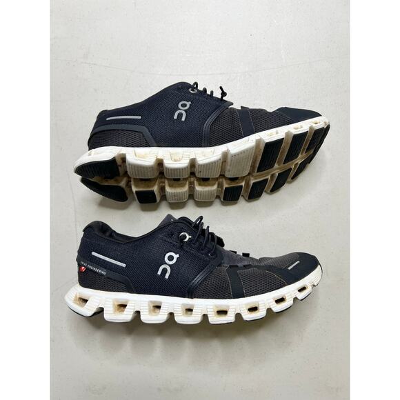 ON Cloud 5 Running Shoes Women's Size US 7.5 Black - running - gym - workout - Picture 8 of 9